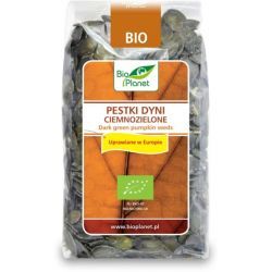 BIO PLANET Pestki dyni ciemnozielone u.w EBIO 350g