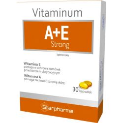 Starpharma Vitaminum A + E Strong 30 kapsułek