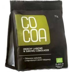 Cocoa Orzechy Laskowe w surowej czeko BIO 70g