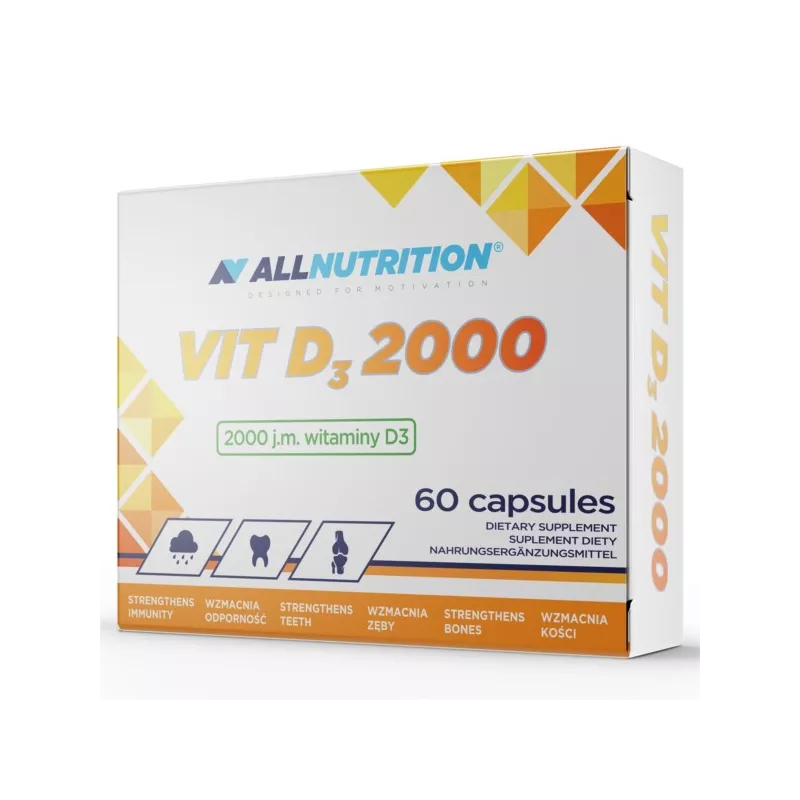 Allnutrition Witamina D3 2000 60  kapsułek