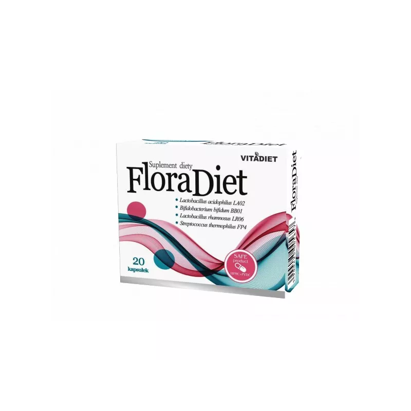 Vitadiet Flora Diet 20 kapsułek