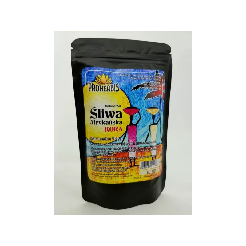 Yucca Śliwa Afrykańska Kora 100g Yucca Śliwa Afrykańska Kora 100g