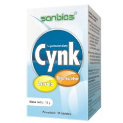Sanbios Cynk 30 tabletek