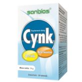 Sanbios Cynk 30 tabletek