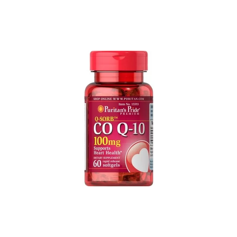 Puritans Pride Koenzym Q-10 100Mg 60 Kap Puritans Pride Koenzym Q-10 100Mg 60 Kap