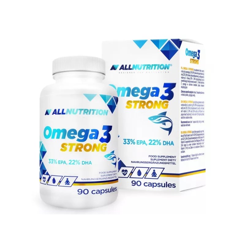 Allnutrition Omega 3 strong 90 kap