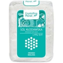 BIO PLANET Sól kłodawska drobno mielona 600 g
