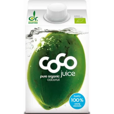 BIO PLANET Woda Kokosowa Naturalna Bio 500 ml